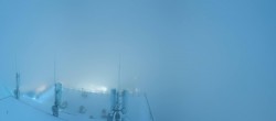 Archiv Foto Webcam Dachstein Gletscher: Panoramablick von der Bergstation 21:00