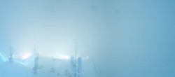 Archiv Foto Webcam Dachstein Gletscher: Panoramablick von der Bergstation 23:00