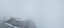 Archiv Foto Webcam Dachstein Gletscher: Panoramablick von der Bergstation 15:00