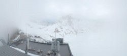 Archiv Foto Webcam Dachstein Gletscher: Panoramablick von der Bergstation 15:00