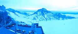 Archiv Foto Webcam Dachstein Gletscher: Panoramablick von der Bergstation 03:00