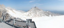Archived image Panoramic webcam view at the Dachstein Glacier 09:00