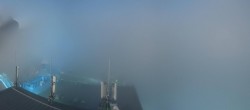 Archiv Foto Webcam Dachstein Gletscher: Panoramablick von der Bergstation 23:00
