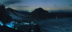 Archiv Foto Webcam Dachstein Gletscher: Panoramablick von der Bergstation 01:00