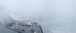 Archiv Foto Webcam Dachstein Gletscher: Panoramablick von der Bergstation 05:00