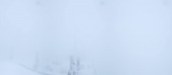 Archiv Foto Webcam Dachstein Gletscher: Panoramablick von der Bergstation 05:00