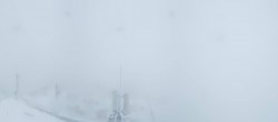 Archiv Foto Webcam Dachstein Gletscher: Panoramablick von der Bergstation 15:00