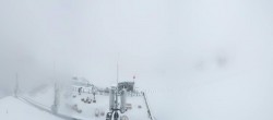 Archiv Foto Webcam Dachstein Gletscher: Panoramablick von der Bergstation 11:00