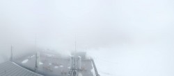Archiv Foto Webcam Dachstein Gletscher: Panoramablick von der Bergstation 15:00