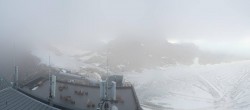 Archiv Foto Webcam Dachstein Gletscher: Panoramablick von der Bergstation 05:00