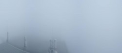 Archiv Foto Webcam Dachstein Gletscher: Panoramablick von der Bergstation 17:00