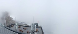 Archiv Foto Webcam Dachstein Gletscher: Panoramablick von der Bergstation 06:00