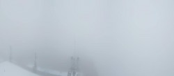 Archiv Foto Webcam Dachstein Gletscher: Panoramablick von der Bergstation 09:00