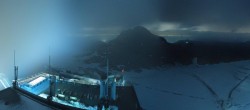 Archived image Panoramic webcam view at the Dachstein Glacier 23:00