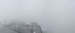 Archiv Foto Webcam Dachstein Gletscher: Panoramablick von der Bergstation 11:00