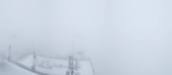 Archiv Foto Webcam Dachstein Gletscher: Panoramablick von der Bergstation 07:00