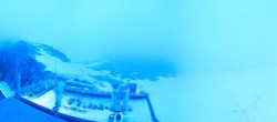 Archiv Foto Webcam Dachstein Gletscher: Panoramablick von der Bergstation 03:00