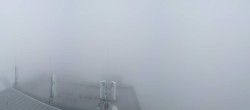 Archiv Foto Webcam Dachstein Gletscher: Panoramablick von der Bergstation 17:00