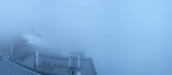 Archiv Foto Webcam Dachstein Gletscher: Panoramablick von der Bergstation 19:00