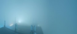 Archiv Foto Webcam Dachstein Gletscher: Panoramablick von der Bergstation 01:00