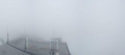 Archiv Foto Webcam Dachstein Gletscher: Panoramablick von der Bergstation 13:00