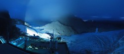 Archiv Foto Webcam Dachstein Gletscher: Panoramablick von der Bergstation 03:00