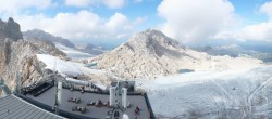 Archived image Panoramic webcam view at the Dachstein Glacier 15:00