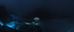 Archiv Foto Webcam Dachstein Gletscher: Panoramablick von der Bergstation 23:00