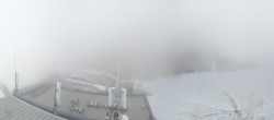 Archiv Foto Webcam Dachstein Gletscher: Panoramablick von der Bergstation 15:00