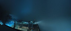Archiv Foto Webcam Dachstein Gletscher: Panoramablick von der Bergstation 01:00