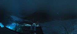 Archiv Foto Webcam Dachstein Gletscher: Panoramablick von der Bergstation 23:00