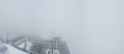 Archiv Foto Webcam Dachstein Gletscher: Panoramablick von der Bergstation 11:00