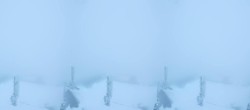 Archiv Foto Webcam Dachstein Gletscher: Panoramablick von der Bergstation 23:00