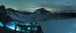 Archived image Panoramic webcam view at the Dachstein Glacier 23:00