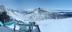 Archived image Panoramic webcam view at the Dachstein Glacier 03:00