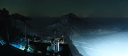 Archived image Panoramic webcam view at the Dachstein Glacier 03:00