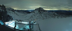 Archiv Foto Webcam Dachstein Gletscher: Panoramablick von der Bergstation 03:00