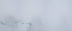 Archiv Foto Webcam Dachstein Gletscher: Panoramablick von der Bergstation 07:00