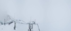 Archiv Foto Webcam Dachstein Gletscher: Panoramablick von der Bergstation 12:00