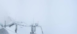 Archiv Foto Webcam Dachstein Gletscher: Panoramablick von der Bergstation 14:00