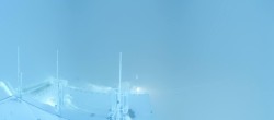 Archiv Foto Webcam Dachstein Gletscher: Panoramablick von der Bergstation 01:00