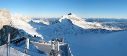Archived image Panoramic webcam view at the Dachstein Glacier 07:00