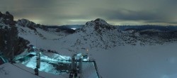 Archiv Foto Webcam Dachstein Gletscher: Panoramablick von der Bergstation 03:00