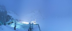 Archiv Foto Webcam Dachstein Gletscher: Panoramablick von der Bergstation 05:00