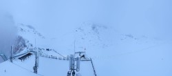 Archiv Foto Webcam Dachstein Gletscher: Panoramablick von der Bergstation 15:00
