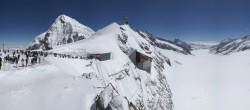 Archiv Foto Webcam Jungfraujoch-Panorama, Berner Oberland 11:00