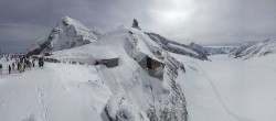 Archiv Foto Webcam Jungfraujoch-Panorama, Berner Oberland 09:00