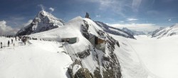 Archiv Foto Webcam Jungfraujoch-Panorama, Berner Oberland 09:00