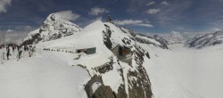 Archiv Foto Webcam Jungfraujoch-Panorama, Berner Oberland 13:00