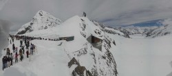 Archiv Foto Webcam Jungfraujoch-Panorama, Berner Oberland 13:00